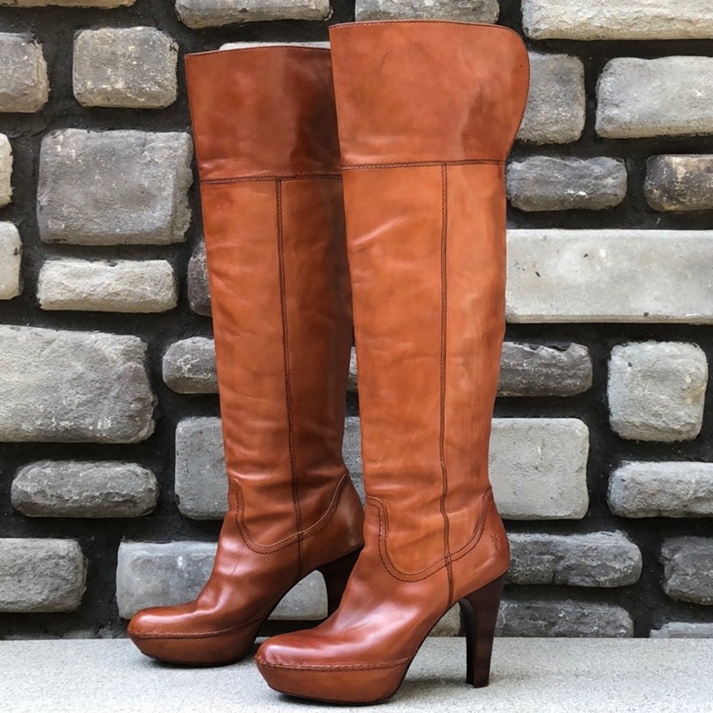 Frye Cuff Pull On Boot EUC sz 10